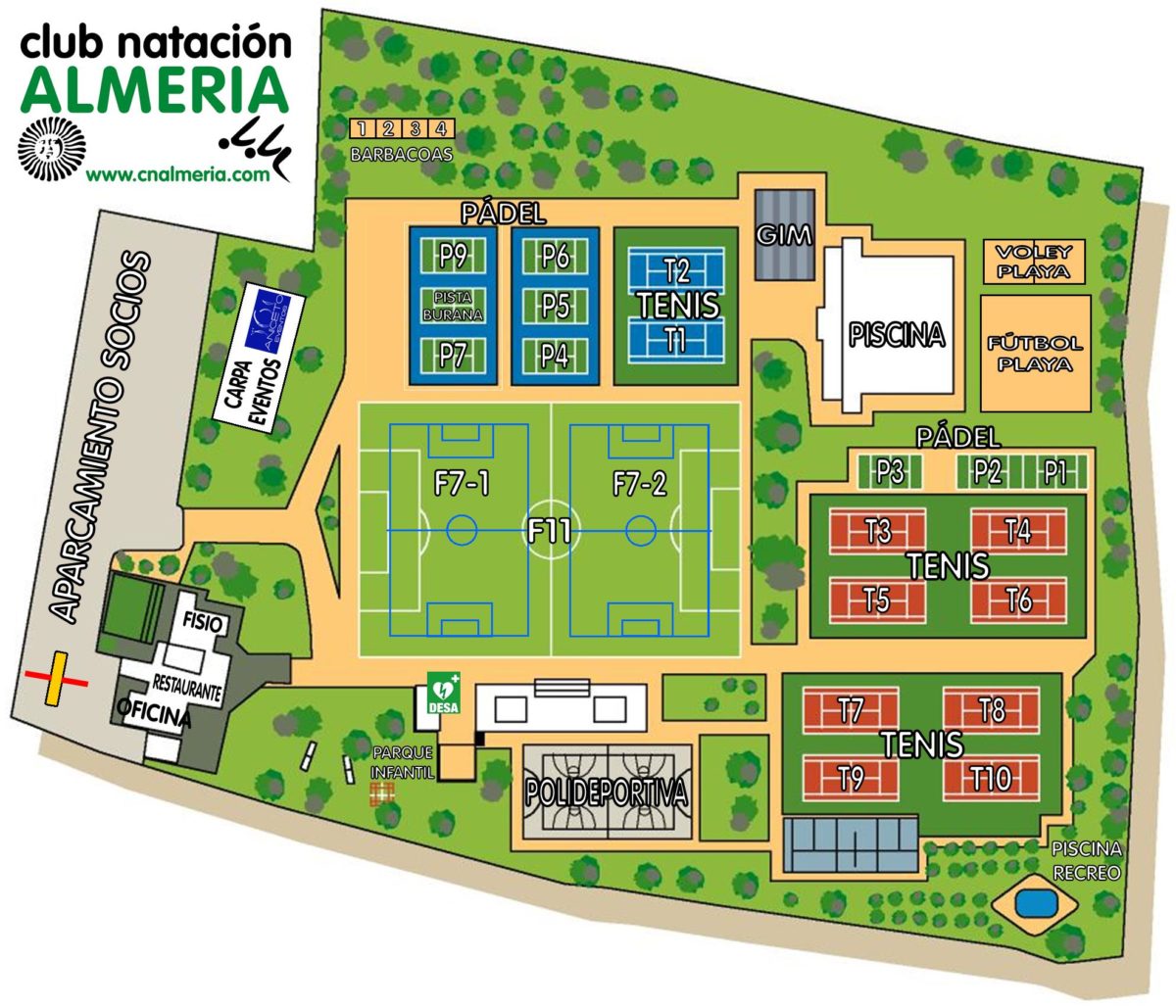 INSTALACIONES – Club Natación Almería