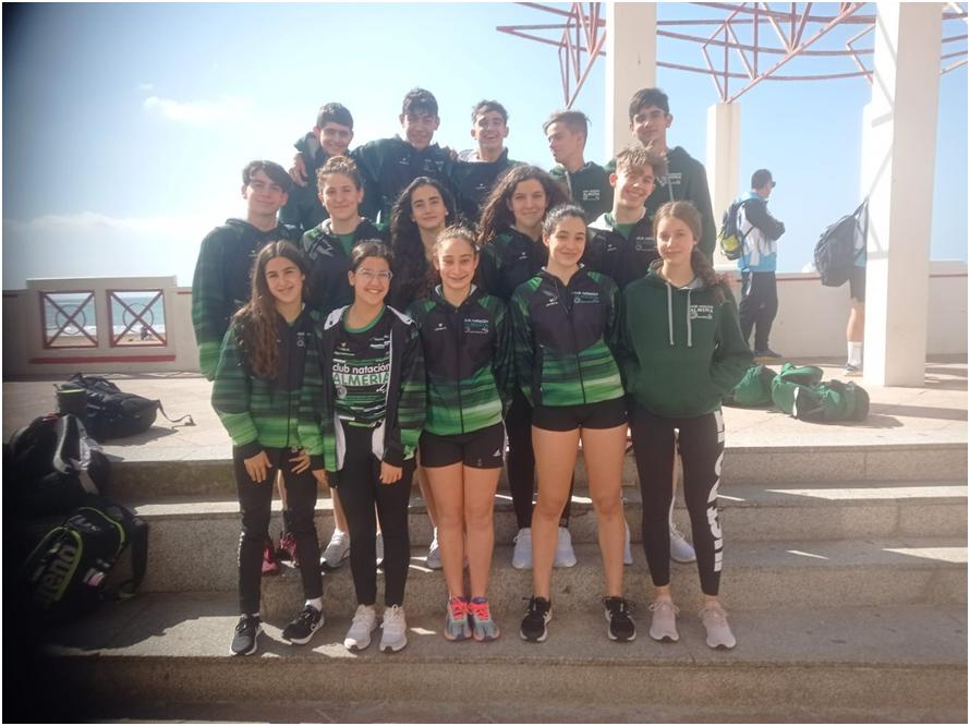 Equipo Infantil del Club Natación Almería