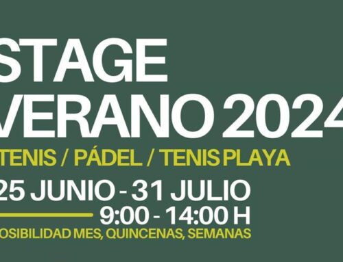 STAGE DE TENIS, PÁDEL Y TENIS PLAYA VERANO 2024