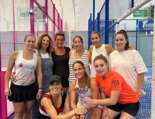 EL EQUIPO DE PÁDEL FEMENINO CAMPEÓN DE LOS PLAY-OFFS DE LA LIGA PROVINCIAL