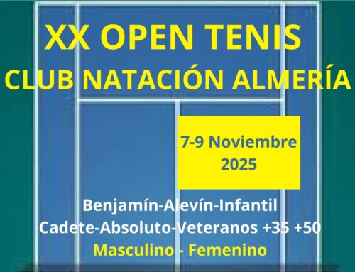 INSCRIPCIÓN ABIERTA XX OPEN DE TENIS CNA