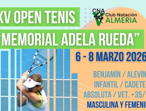 APLAZADO EL XV OPEN DE TENIS «MEMORIAL ADELA RUEDA» A MARZO